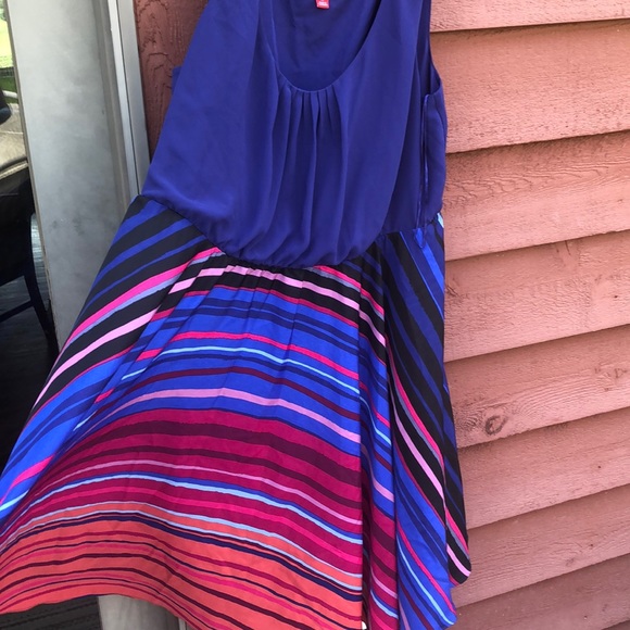 Multi colored Elle dress plus size 1X - Picture 4 of 5